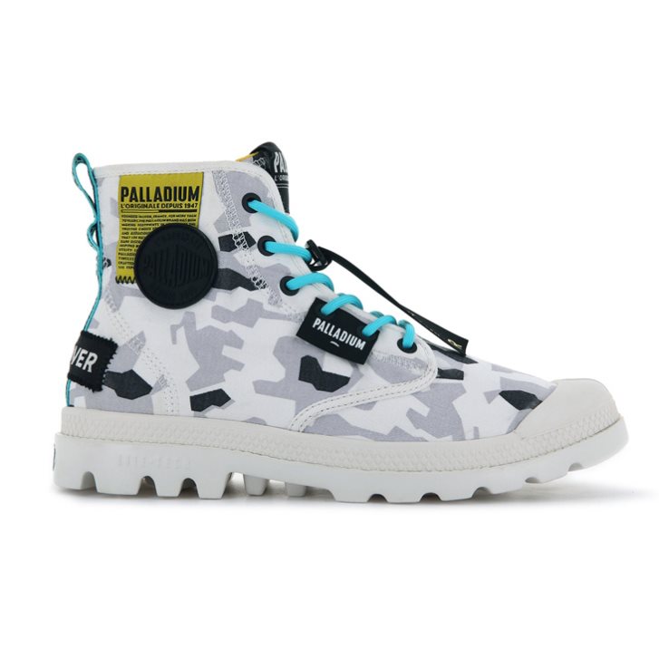 Bottes Palladium Pampa Lite Overlab Femme Camouflage | FR GMO521J